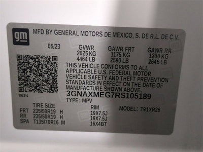 2024 Chevrolet Equinox RS