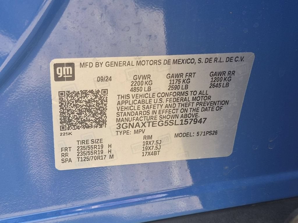 2025 Chevrolet Equinox RS