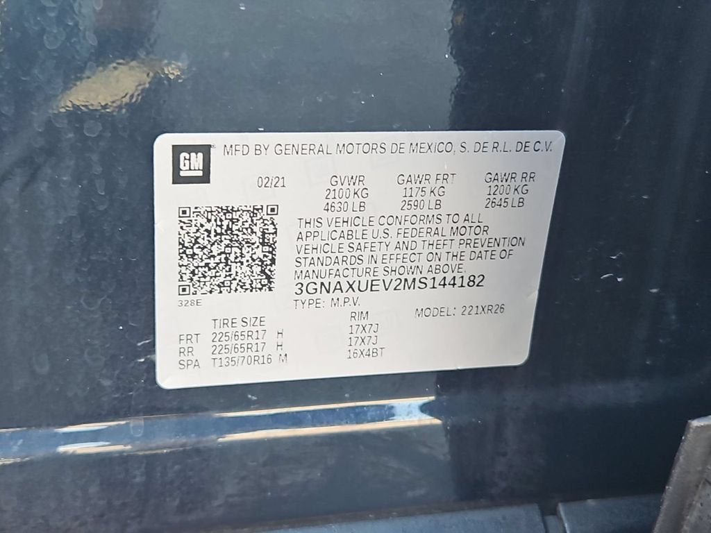 2021 Chevrolet Equinox LT