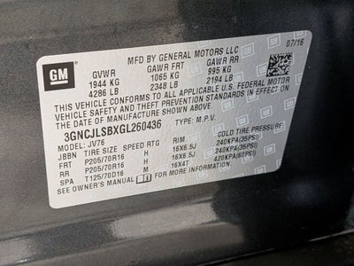 2016 Chevrolet Trax LT