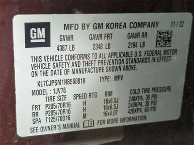 2022 Chevrolet Trax LT