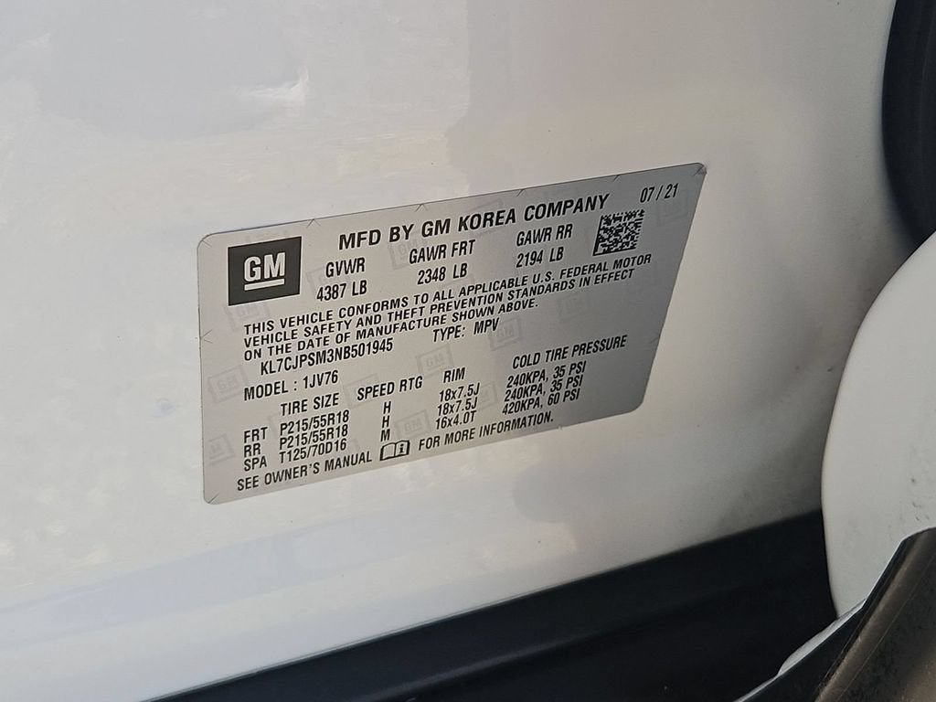2022 Chevrolet Trax LT