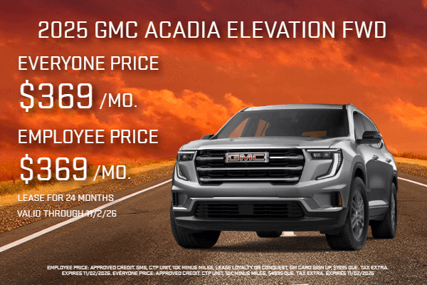 2025 GMC ACADIA ELEVATION FWD