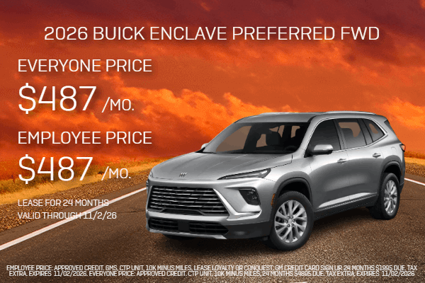 2026 BUICK ENCLAVE PREFERRED FWD
