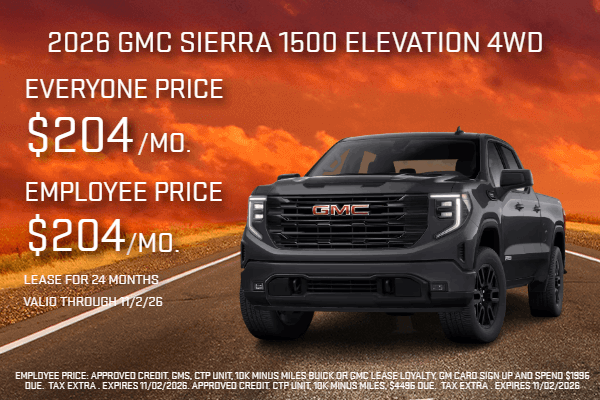 2026 GMC SIERRA 1500 ELEVATION 4WD
