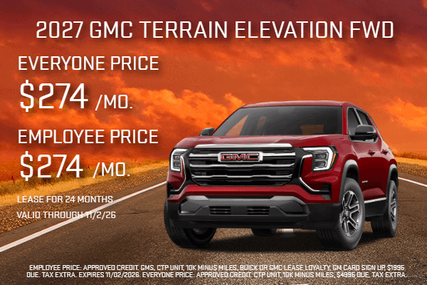 2027 GMC TERRAIN ELEVATION FWD