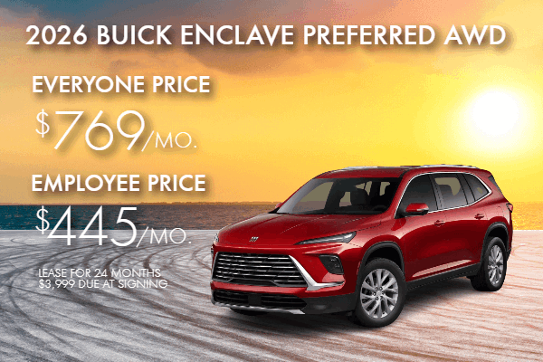 2026 Buick Enclave Preferred AWD