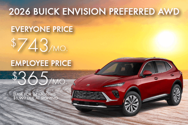 2026 Buick Envision Preferred AWD