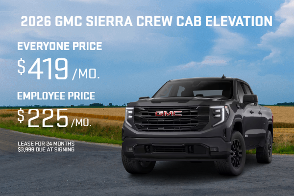 2026 GMC Sierra Crew Cab Elevation